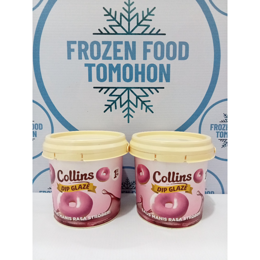 

Collins DIP GLAZE Strawbery 1000gr - Frozen Food Tomohon