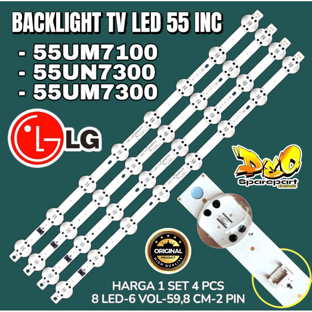 BACKLIGHT TV LG 55 INC 55UM7100 55UN7300 55UM7300 55UN7200