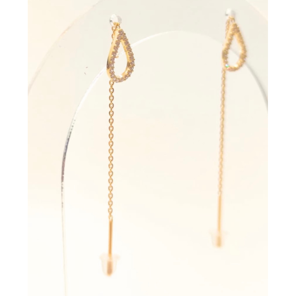 Anting Emas UBS Gold 16K Venus Model Tetes Air | Anting Wanita Elegan & Mewah