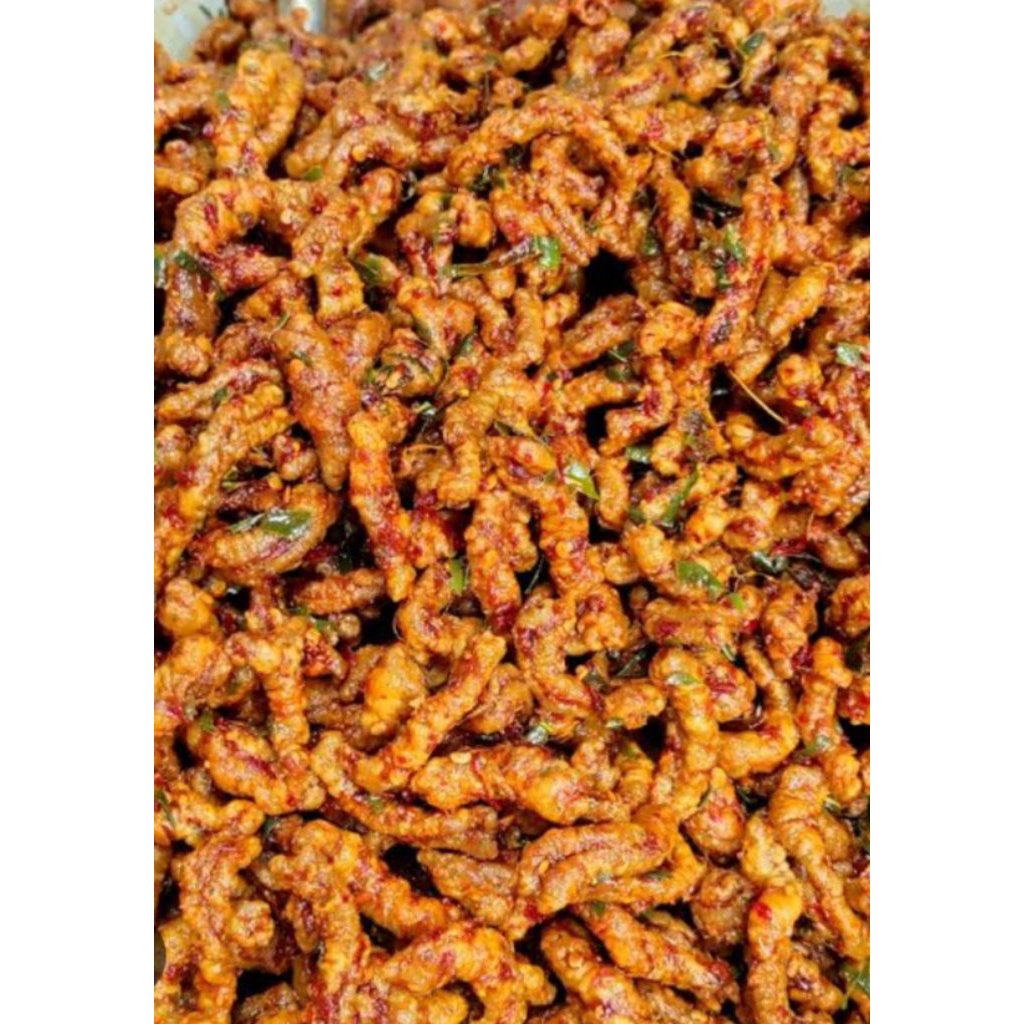 

usus pedas daun jeruk khas Garut makanan terenak