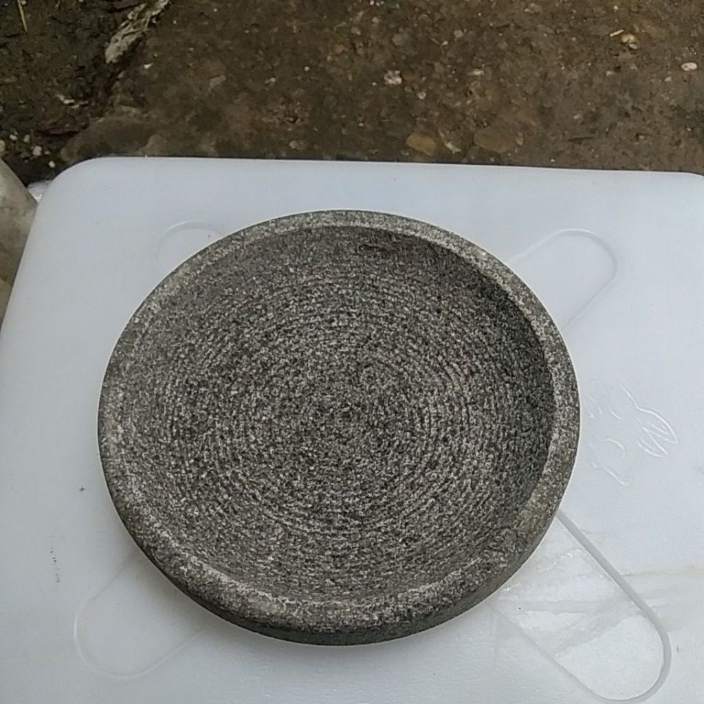 COBET PANAi BATU ASLI 16cm ANTI LUNTUR cuci dahulu sebelum dipakai dan jangan di bakar