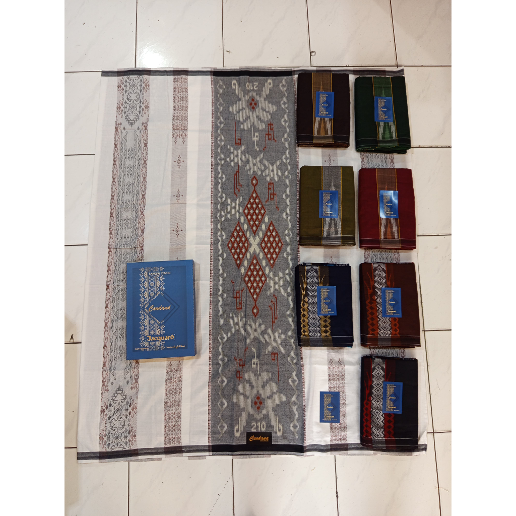 Sarung Cendana Jacquard Songket Exclusive Box | Sarung Cendana Grosir