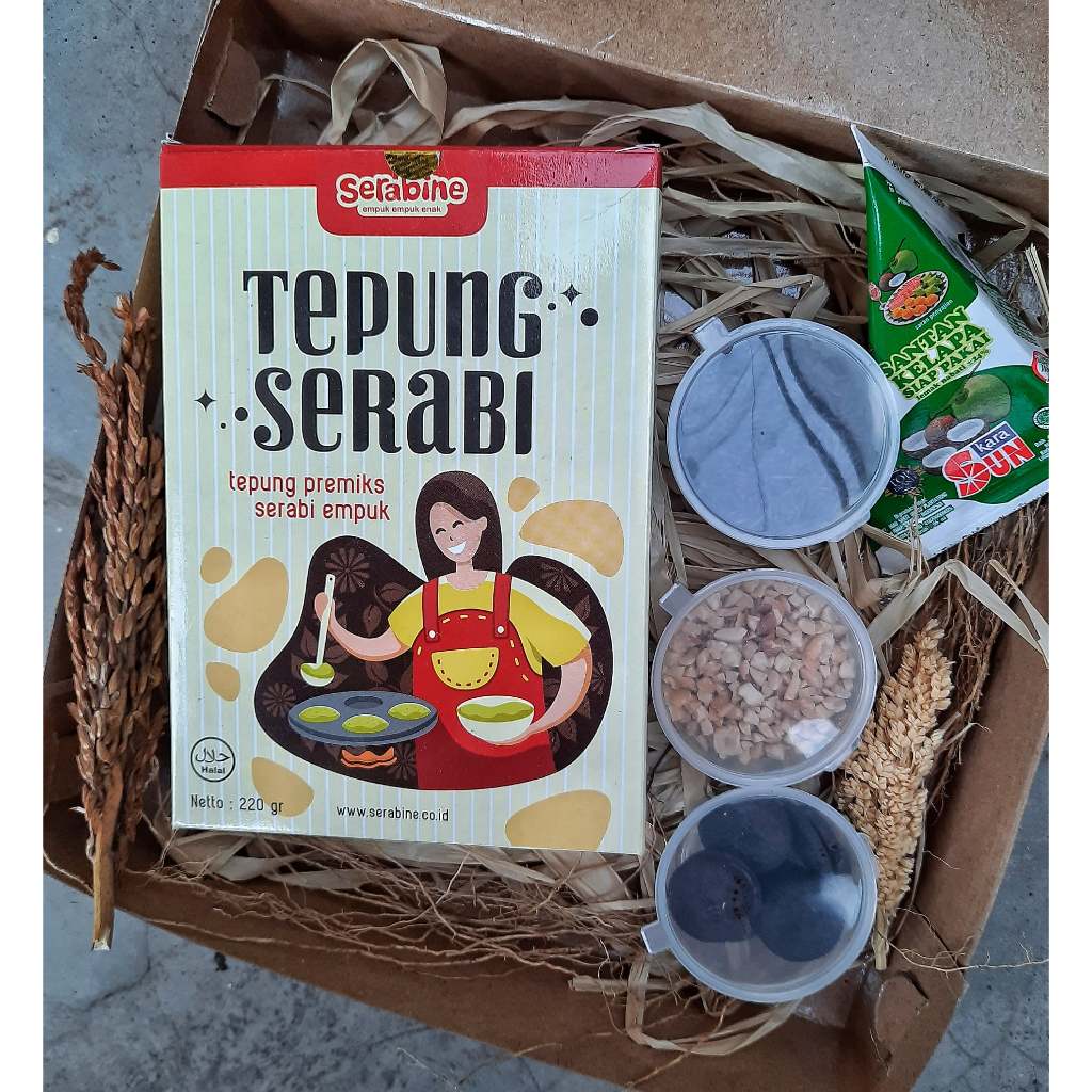 

Tepung Premix / Instan Serabi Solo Bu Yus