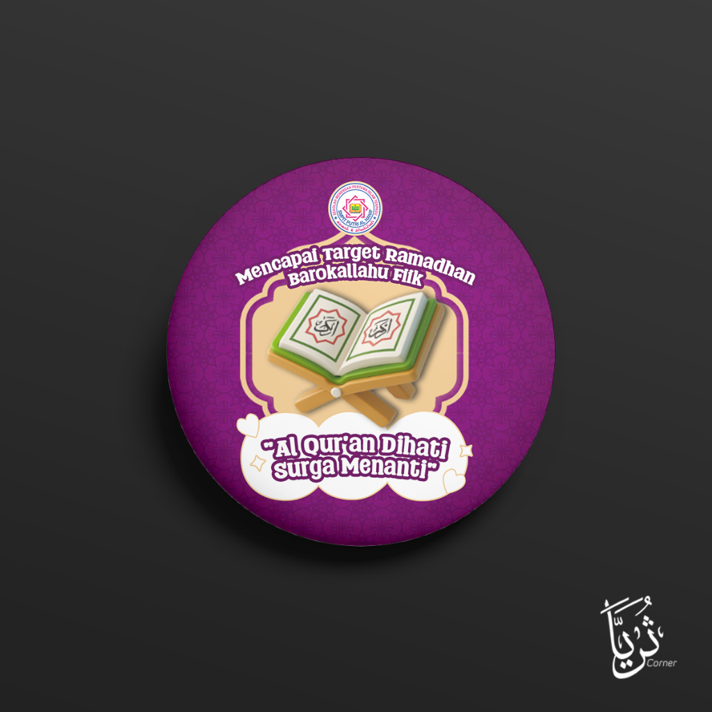 PIN Satu Sisi Custom