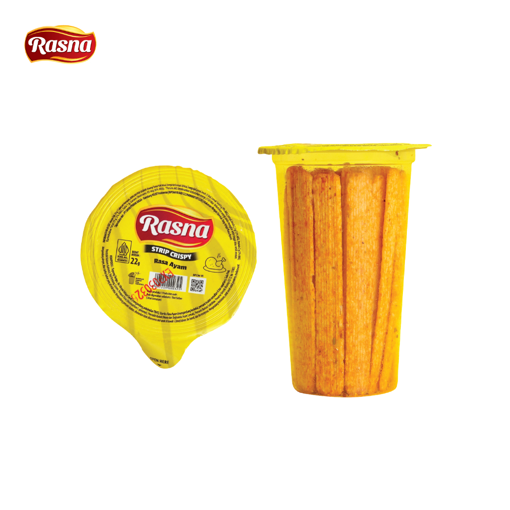 

Rasna Strip Crispy Rasa Ayam Snacks Stick Pedas Crispy Food 22gr
