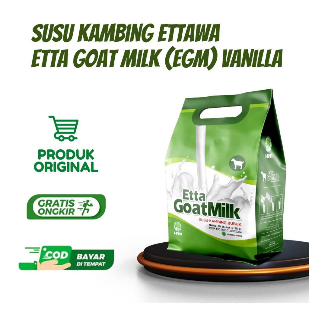 

Susu Kambing Ettawa | EGM Original | Bisa COD