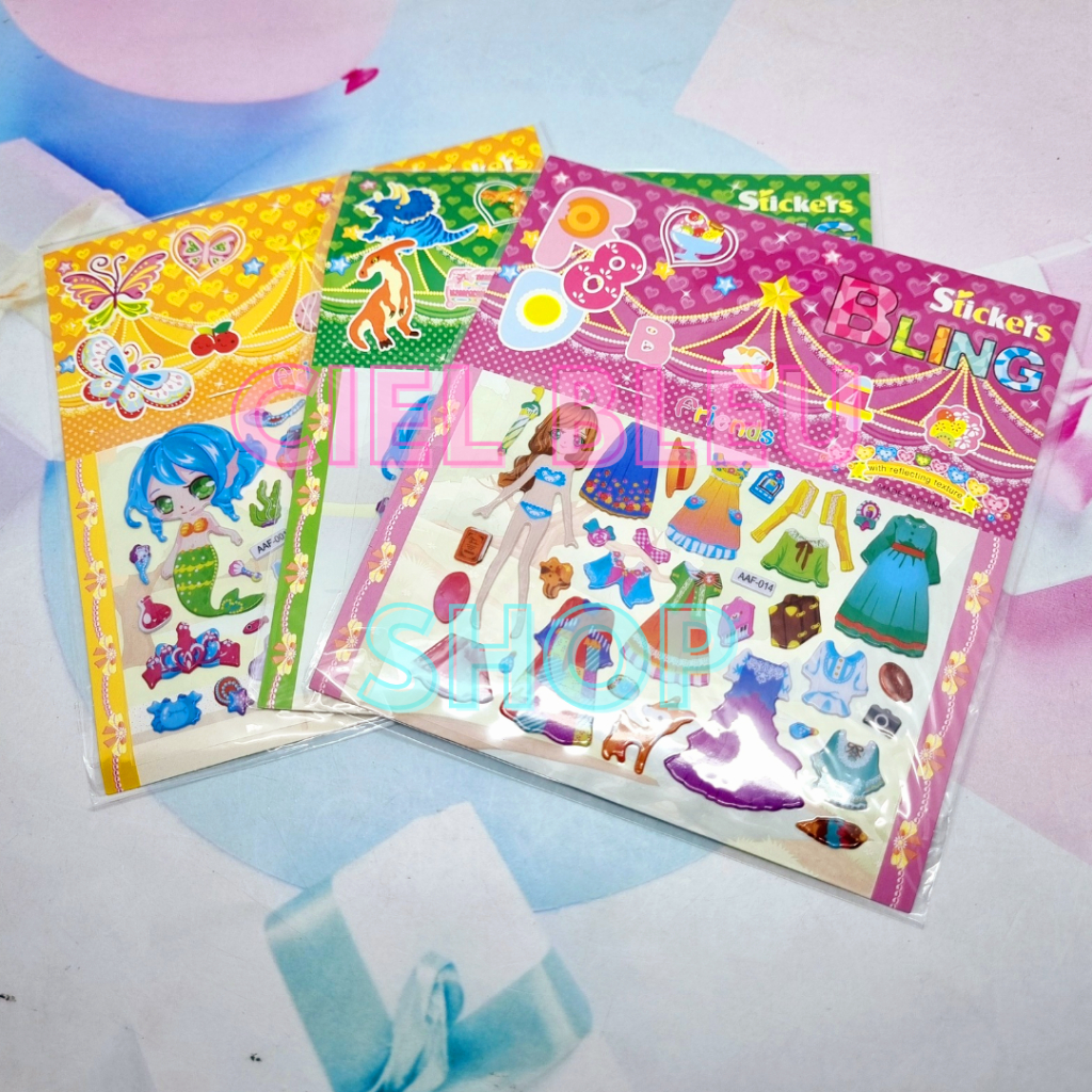 

Stiker Tas Cewek Aneka Warna Ukuran Medium Sedang