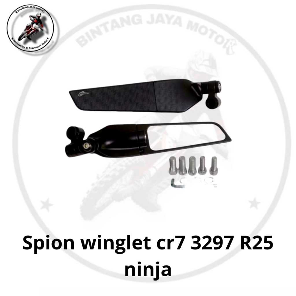 SPION WINGLET CR7 STEALTH MSX RACING CBR 150R NINJA 250 FI 3297 R25 NINJA