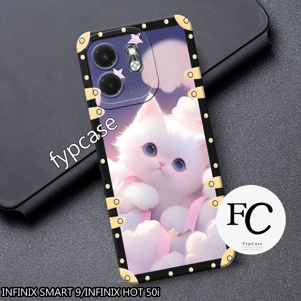 Case Pro Camera Infinix Smart 9 / Hot 50i Terbaru 2024 Motif Lucu - Case Hp Keren - Casing Hp - Sili