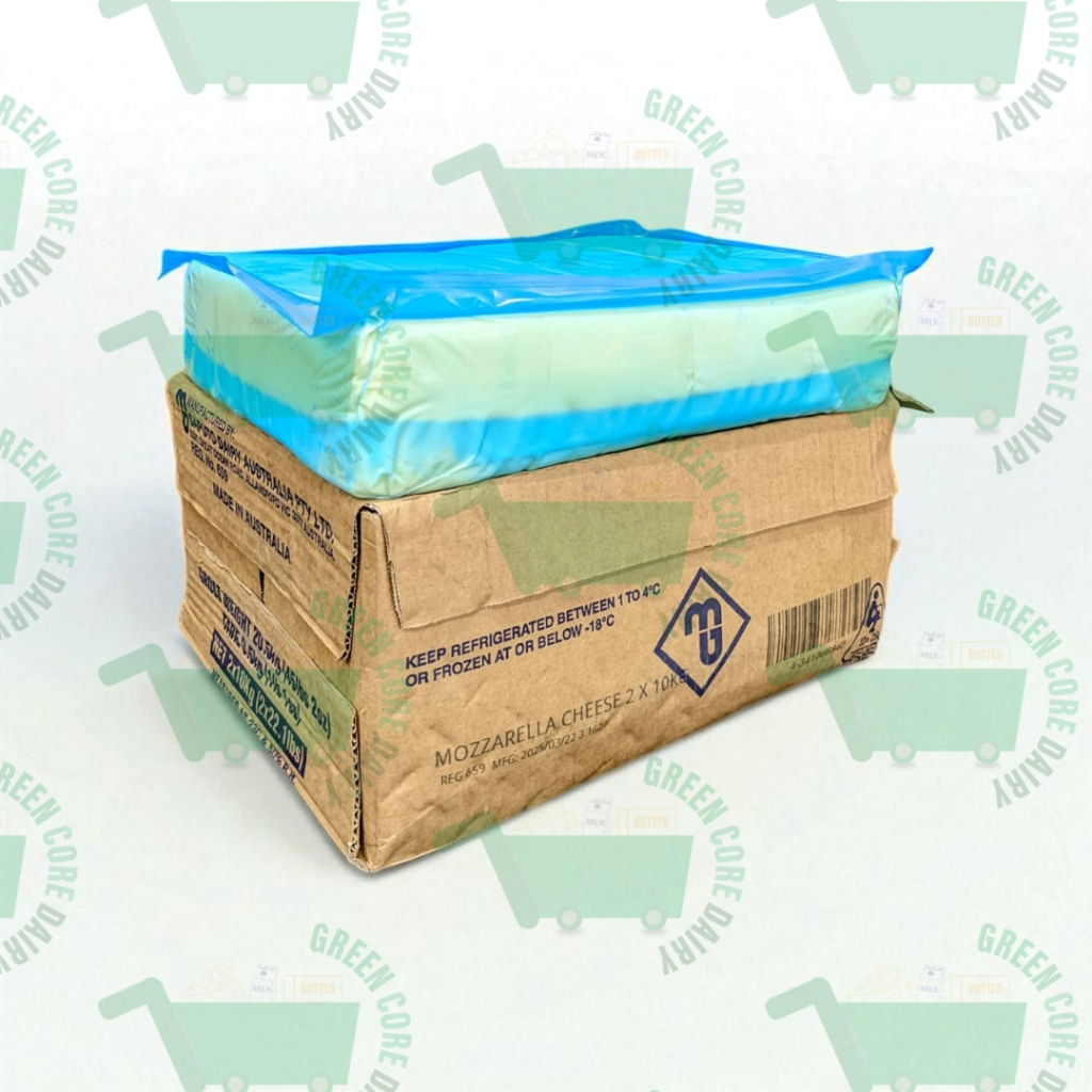 

Mozarella Cheese MG / Murray Goulburn / Australia Kemasan 10 kg