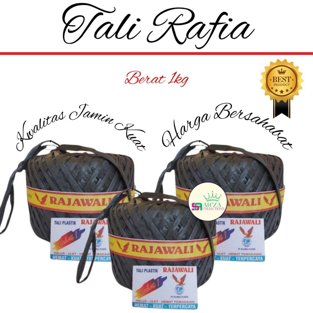 

Tali Rafia Ukuran Berat 1kg Per 1pcs Gulungan Panjang & Kuat Cocok Gunakan Di Segala Kebutuhan,Tali