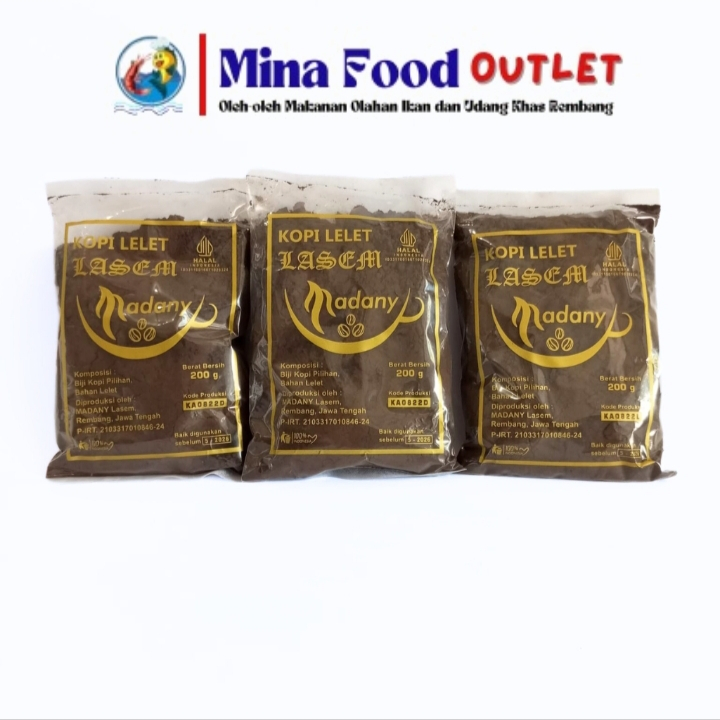 

KOPI LELET LASEM MADANY 200G