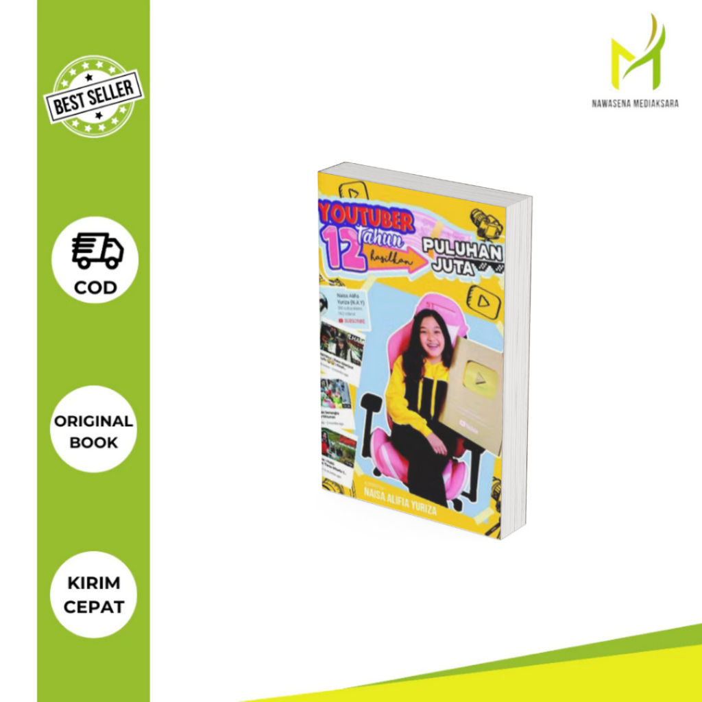 Buku Youtuber 12 Tahun hasilkan Puluhan Juta - Naisa Alifia Yuriza