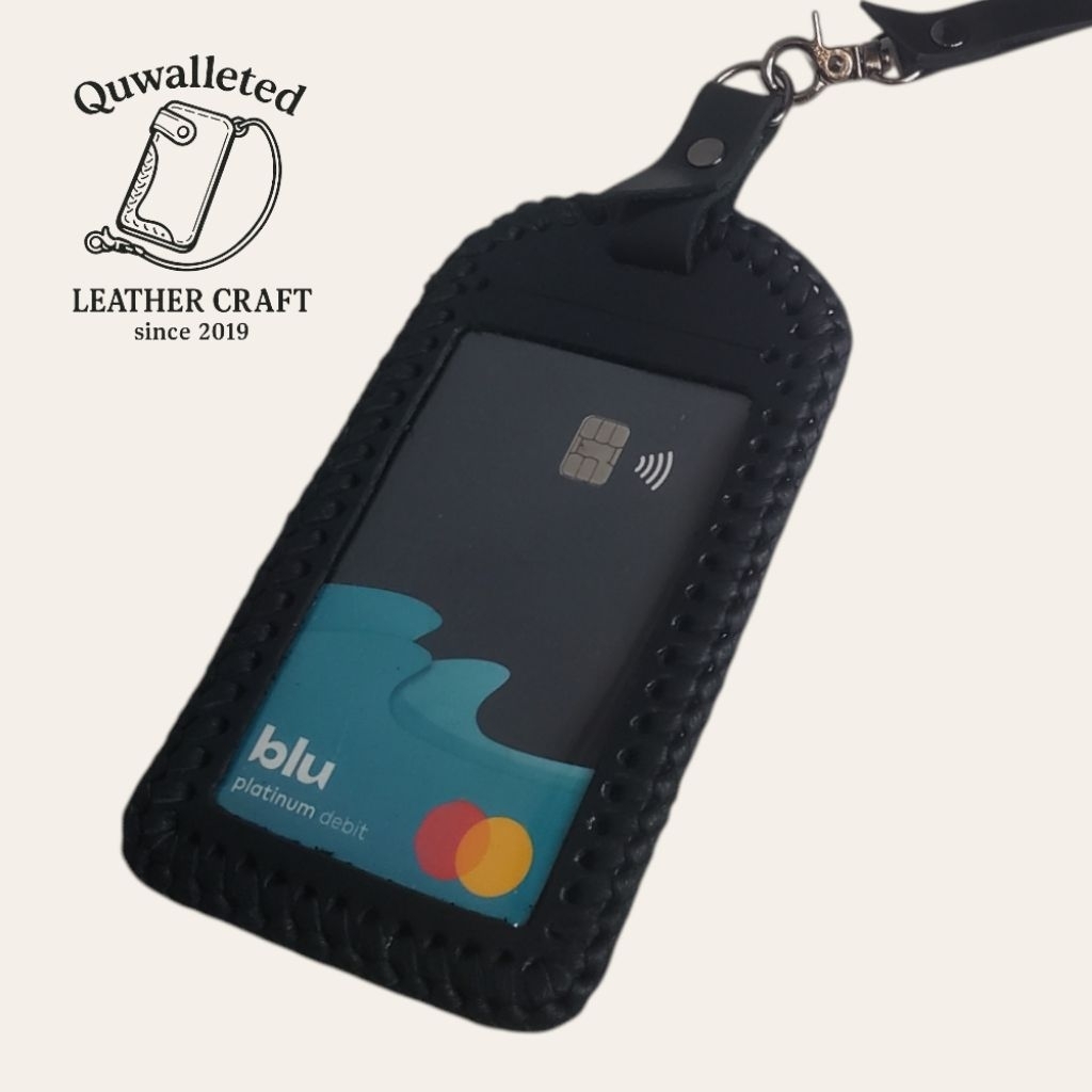 

Id Card Kulit ,Pengaman E money/ pengaman kartu kulit