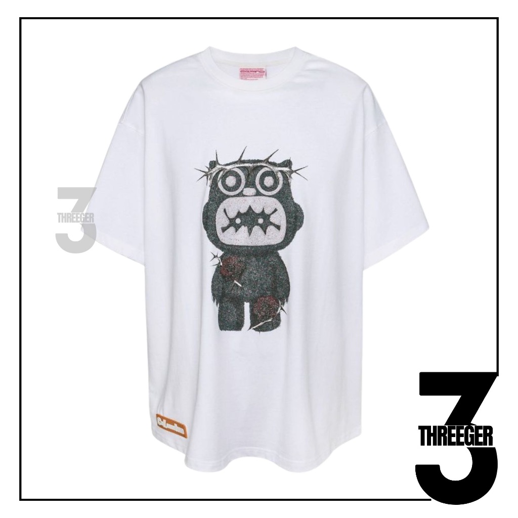 Calmmind Glossy Thom Monster Tee White Original / Calmmind Original
