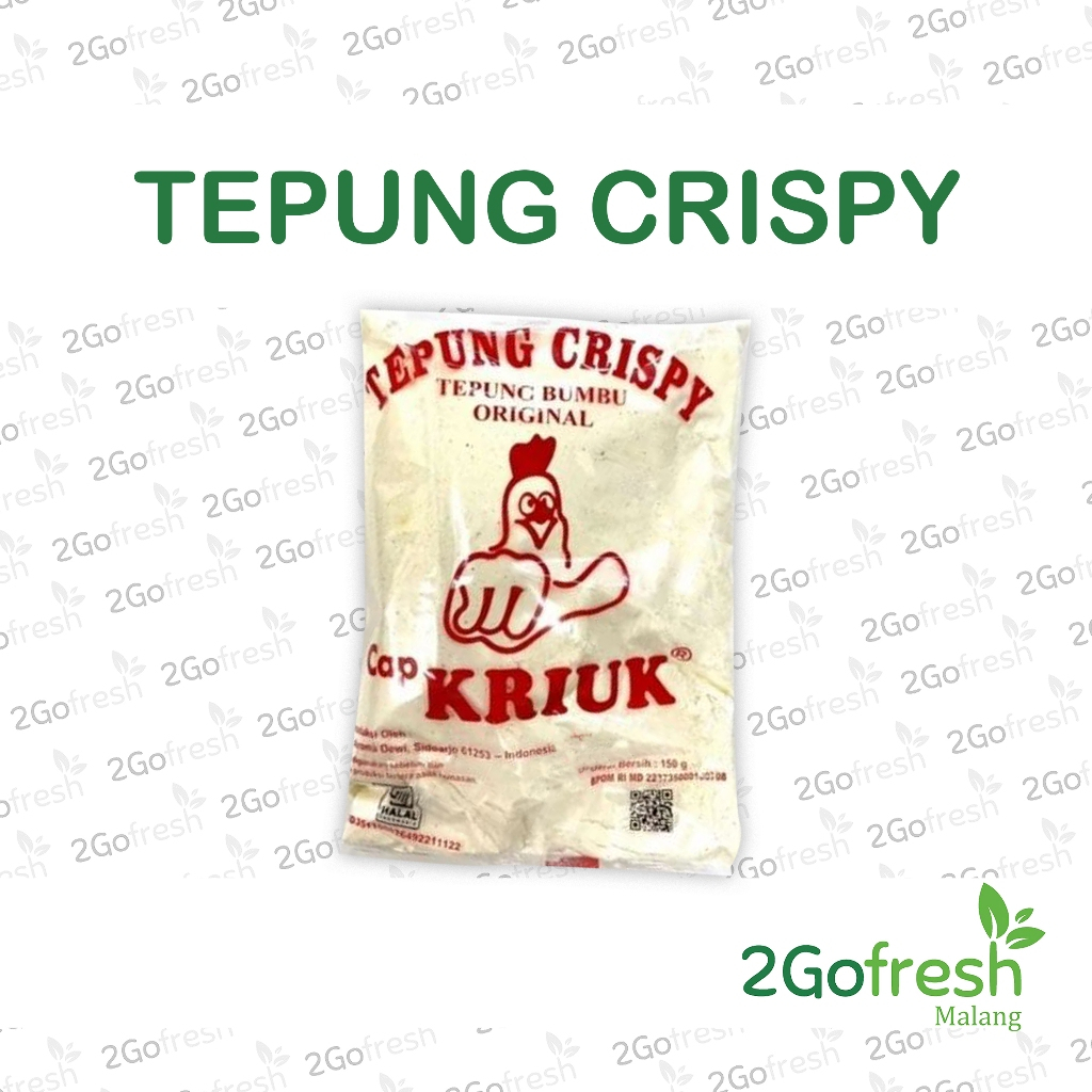

Tepung Crispy | 2Gofresh | Sayuran | Ayam | Ikan | Daging | Dapur | instant | Fresh | Halal |