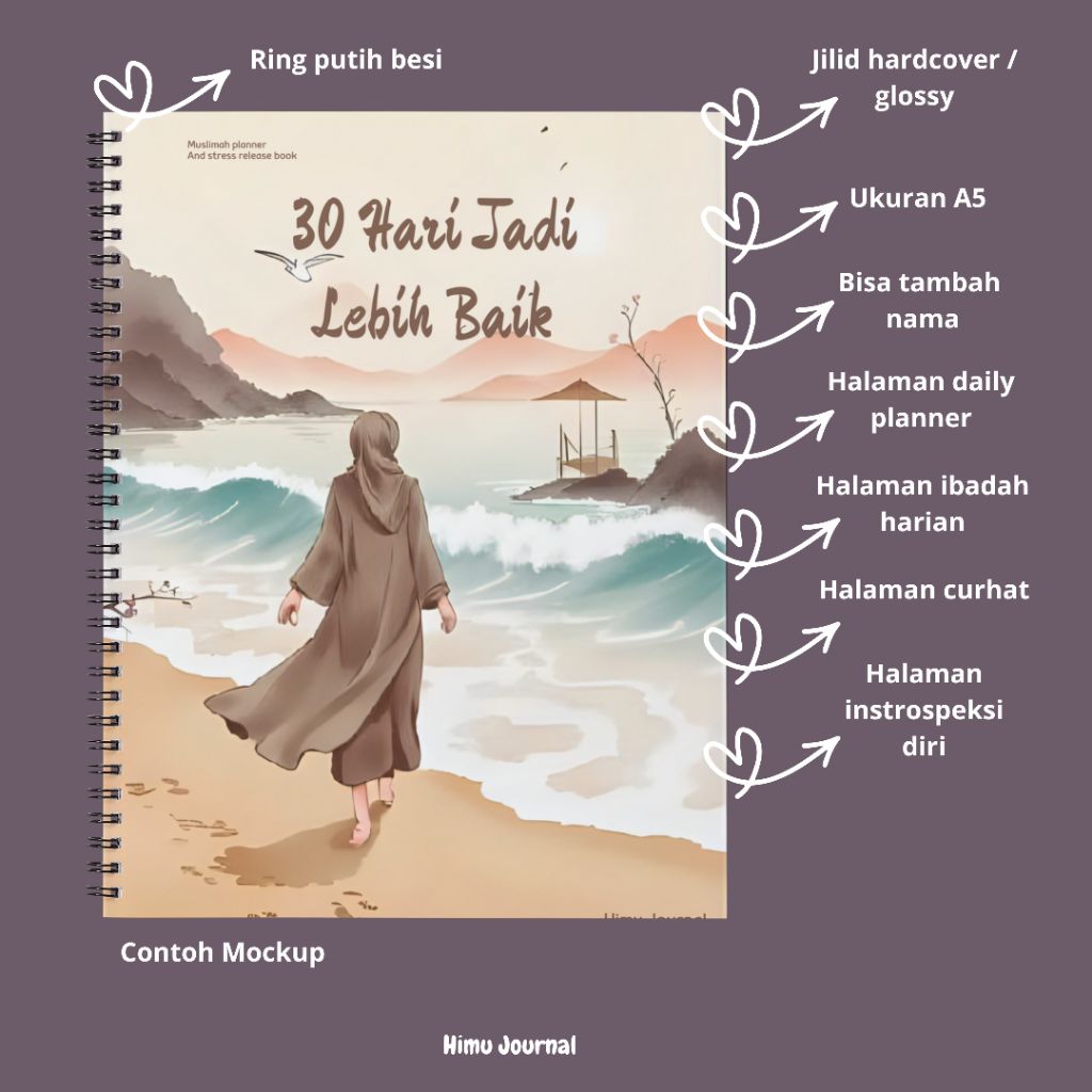 

Daily planner muslimah planner himu journal