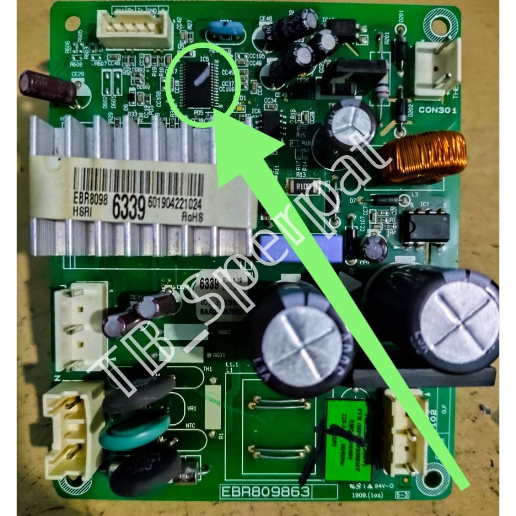 TMPM375FSDMG 6339 IC LG FREEZER INVERTER