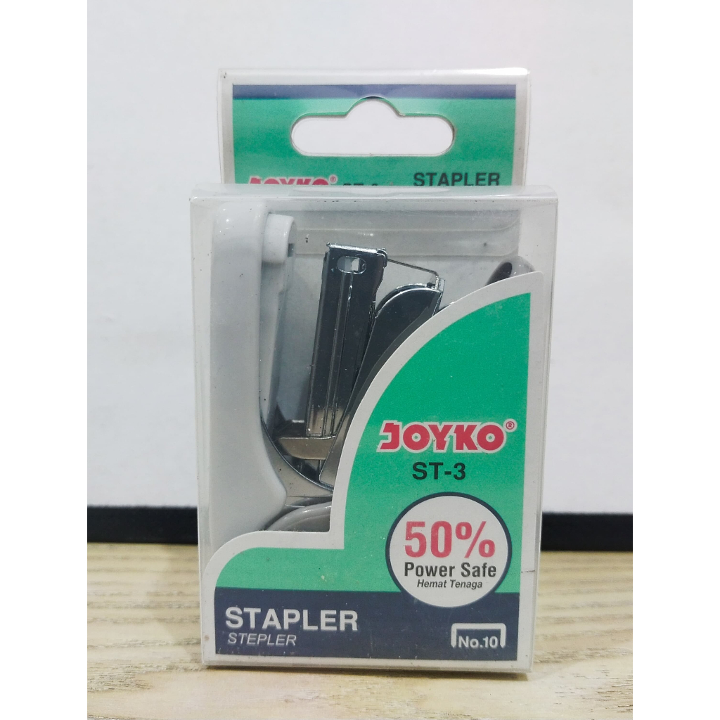 

Share: Stapler stepler kertas power save joyko isi no.3 ST-4