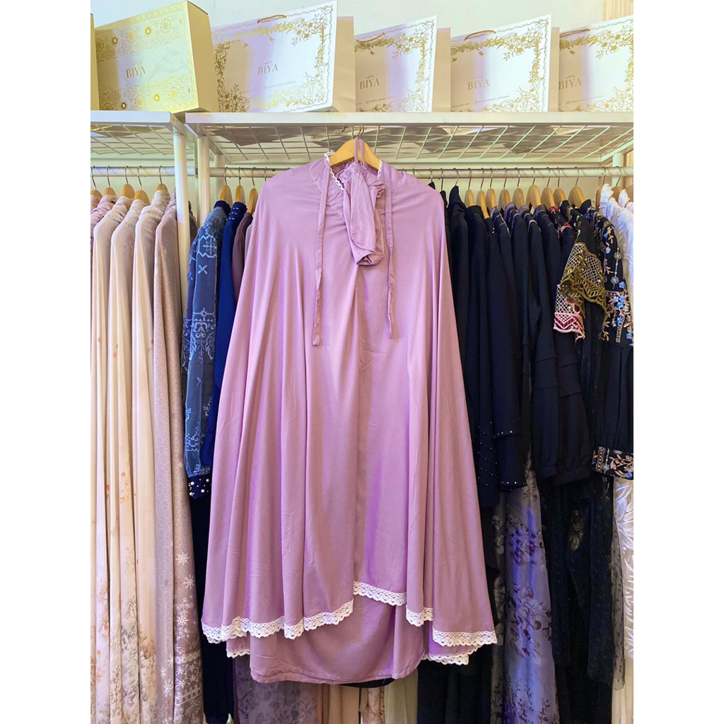 Mukena Rayon Bali Polos