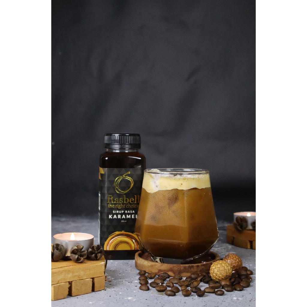 

Forcysn Rasbell Syrup 250Ml All Variant - Sirup Rasbell Caramel, Vanilla, Hazelnut, Lychee, Pandan,