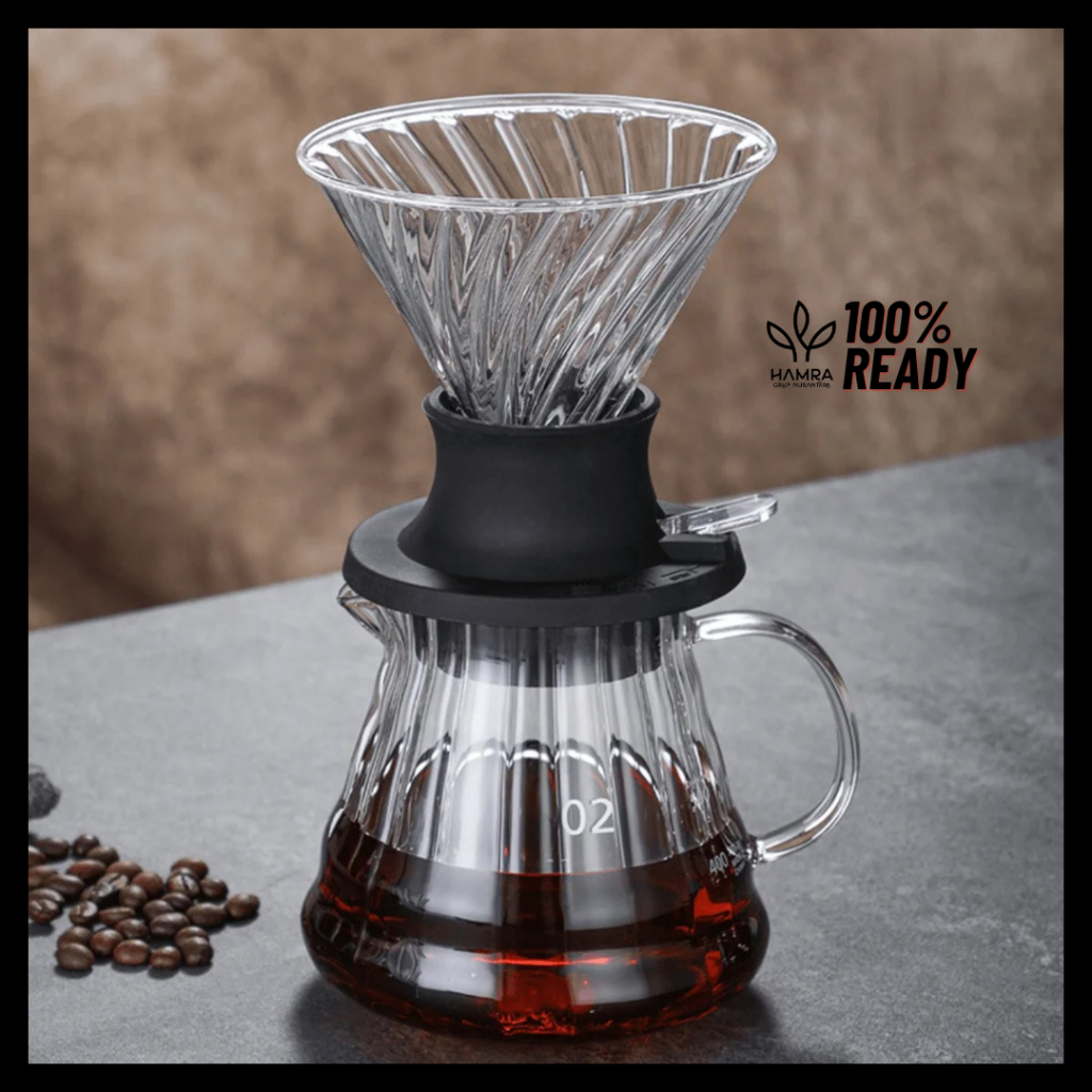 V60 Dripper / Filter Penyaring Kopi / Saringan Kopi V60 / Kopi Dripper / Alat Kopi V60