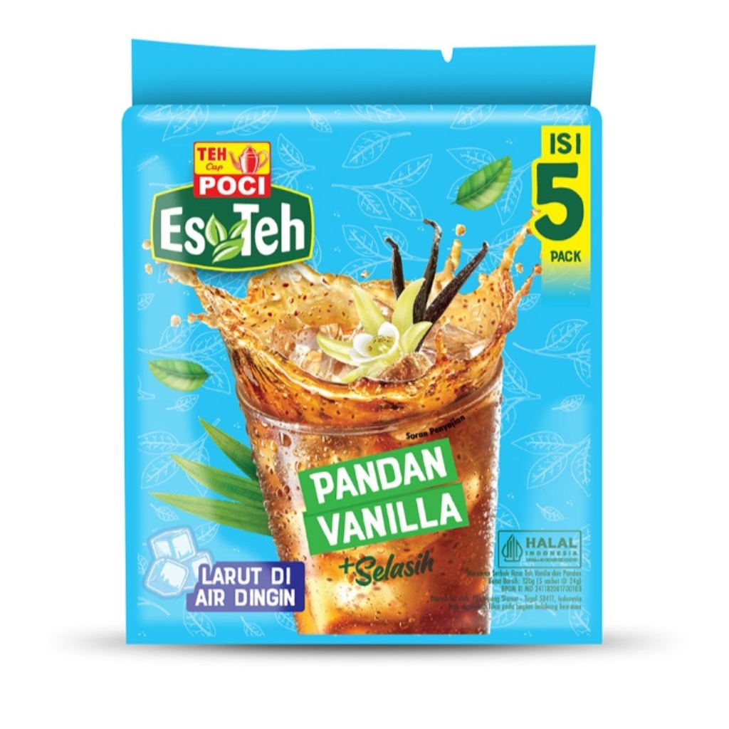 

Es Teh Poci Pandan Vanila + Selasih 120 g