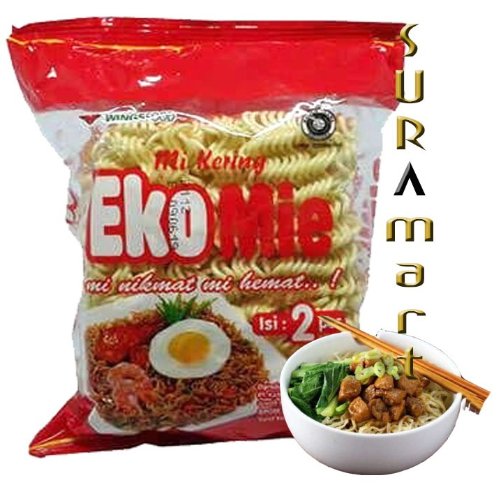 

(120gr) EKO MIE Mi Kering Isi 2 pcs Noodles Food