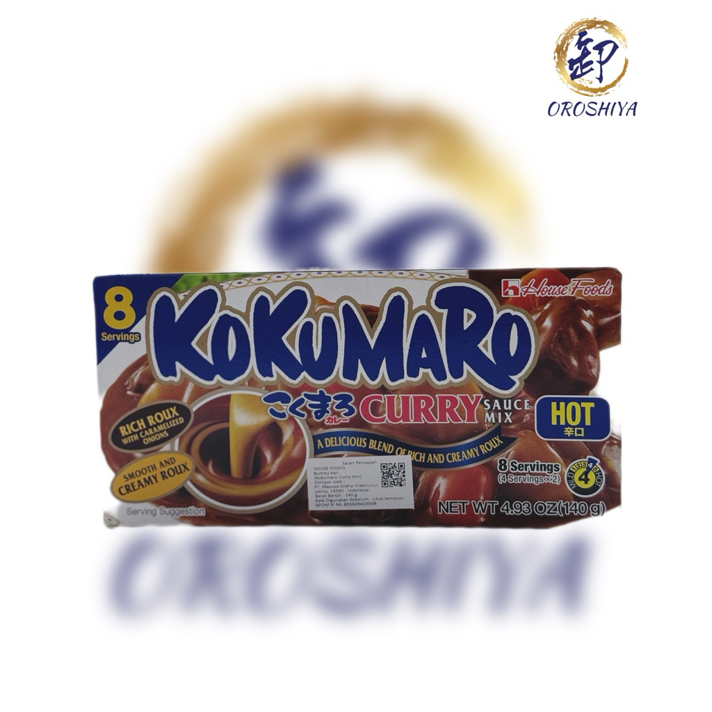 

House Kokumaro Curry Karakuchi/Hot 140gr