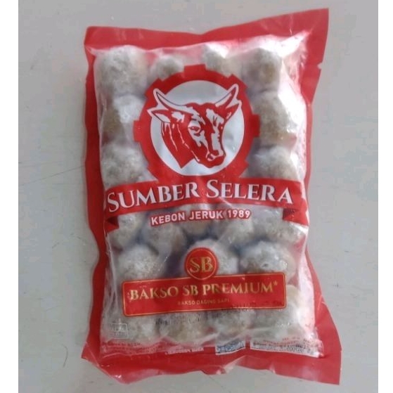 

Bakso sumber selera (kebon jeruk) isi 25 butir 325g premium