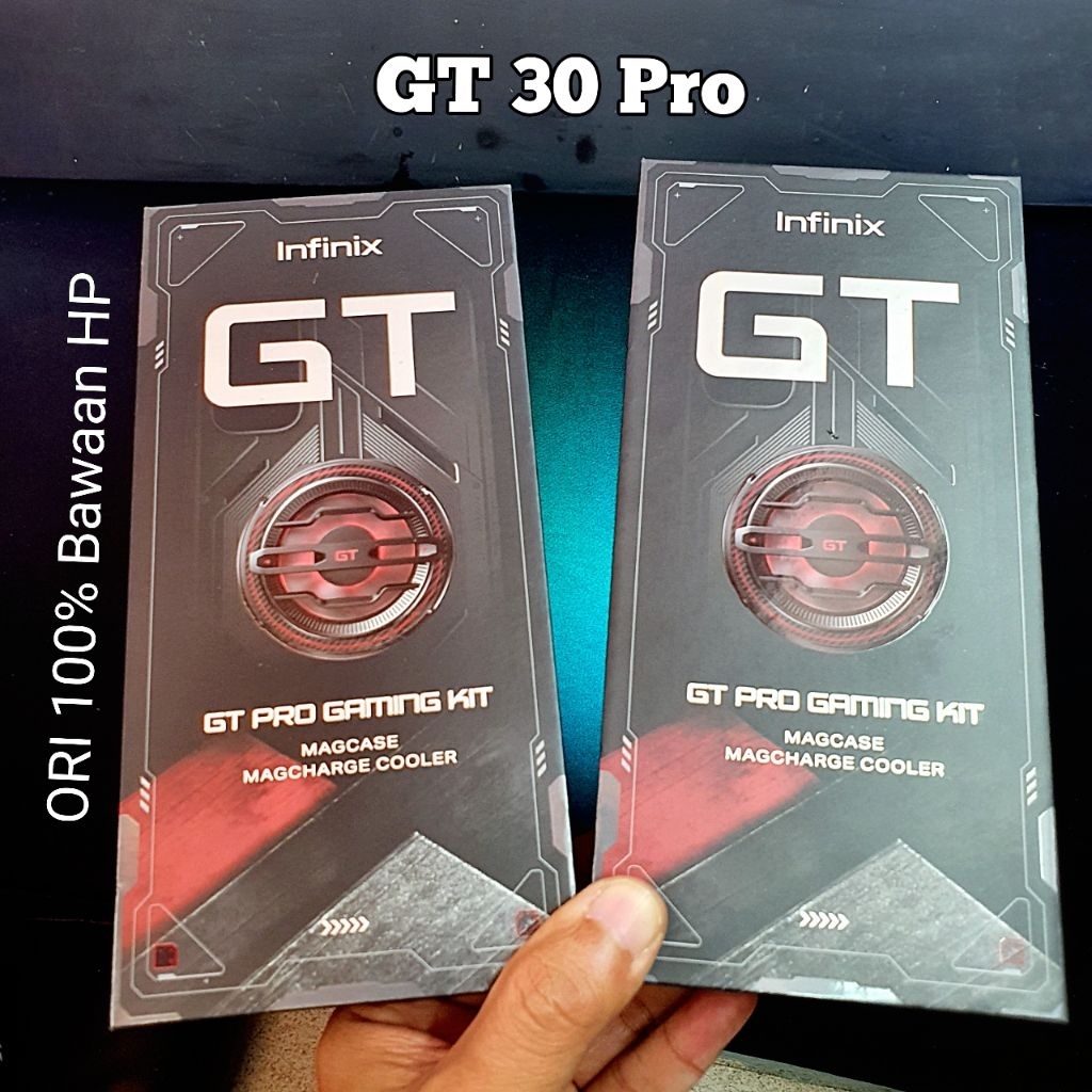 Game kit || Cooler infinix GT 30 Pro wireless || Softcase Magnetic || Cooler Wireless Charger || Pen
