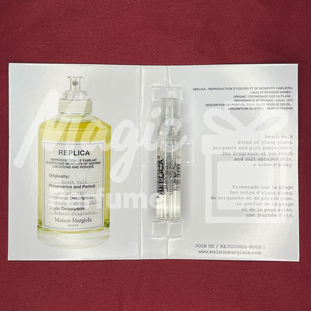 Beach Walk, 2012 Tester Parfum 1.5ml Wewangian Parfum Botol/Sampel Parfum/Vial Parfum Original