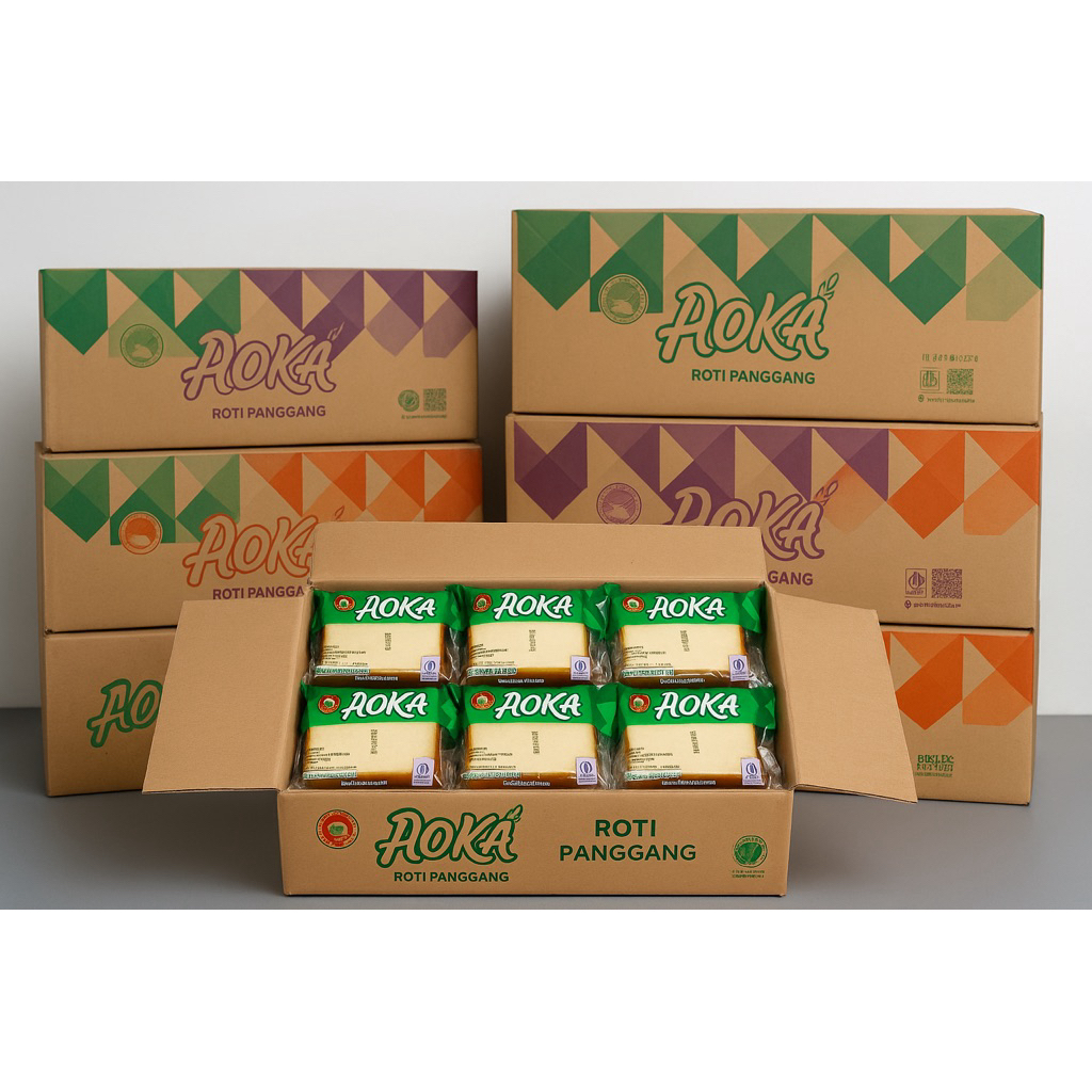 

roti aoka lembut isi 85pcs
