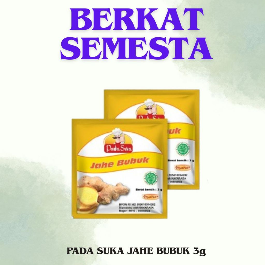 

PADA SUKA BUMBU JAHE BUBUK 3g