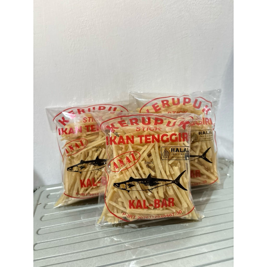 

Kerupuk Stick Ikan Tenggiri ANAI Pontianak (Khas Kakap)