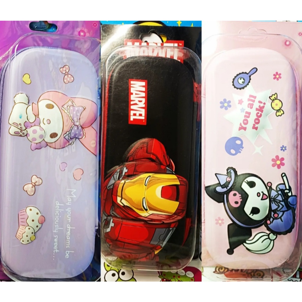 

Stationery Tempat Pensil 3D Melody & Iron Man