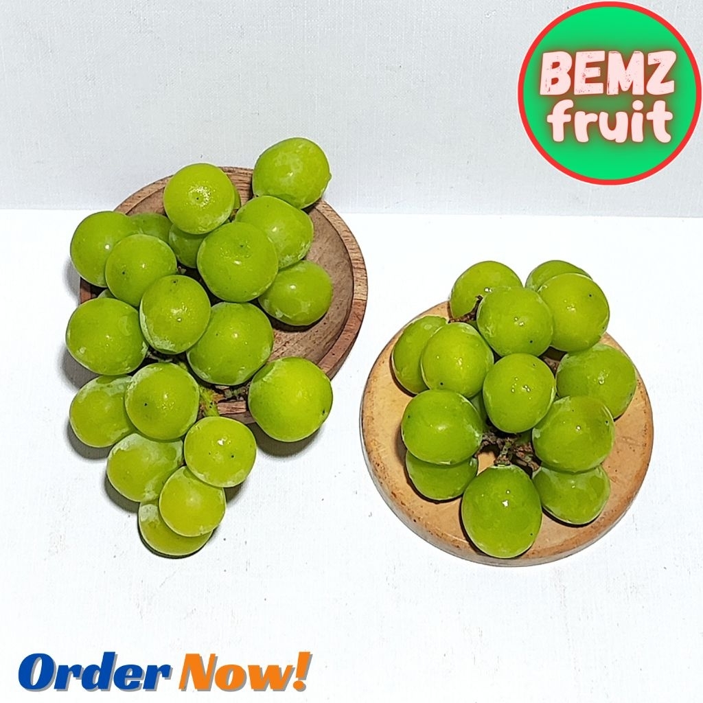 

Anggur Hijau Shine Muscat Fresh 500 Gram