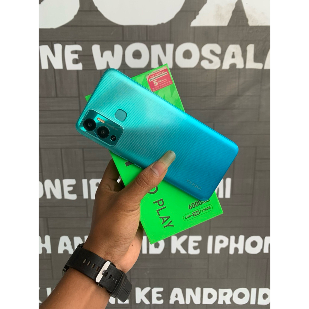 INFINIX HOT 12 PLAY 4+3/128GB second segel fulsett