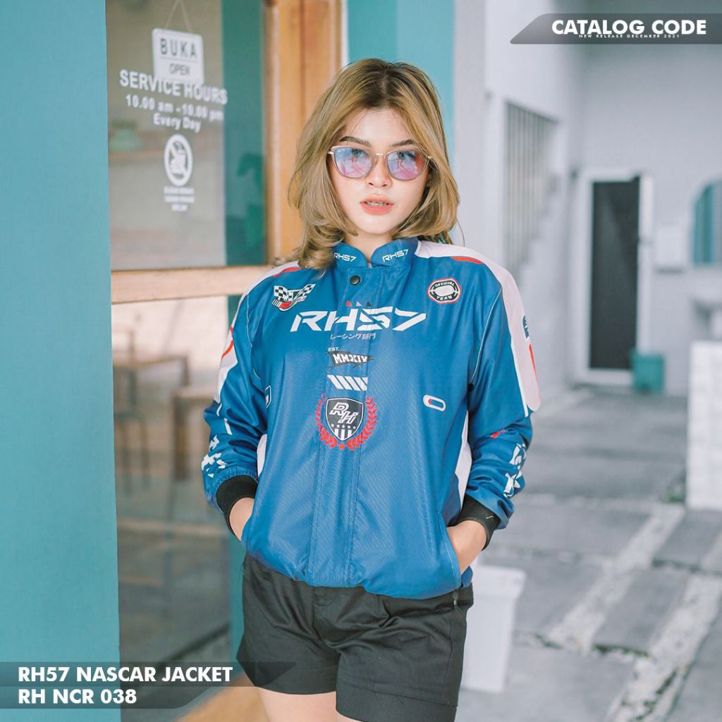 RH57 JAKET NASCAR RH NCR 038 || JAKET PRIA / WANITA ( ORIGINAL )
