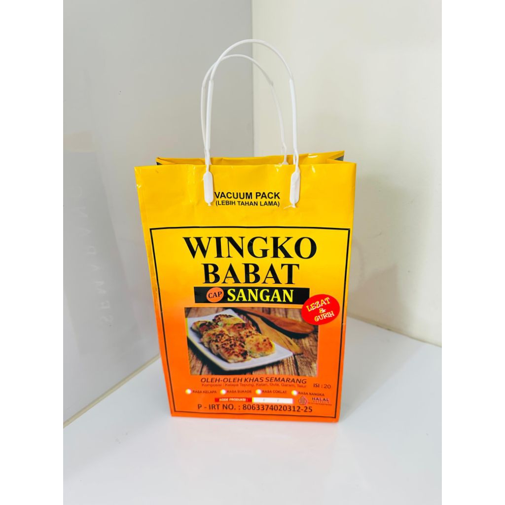 Wingko Sangan wingko babat rasa campur VACUM PERBIJI