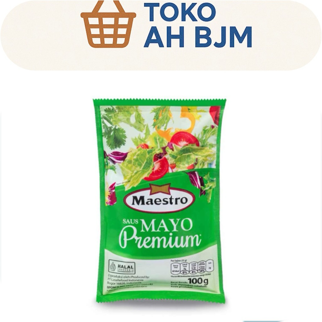 

Maestro saus mayo premium 100 gr