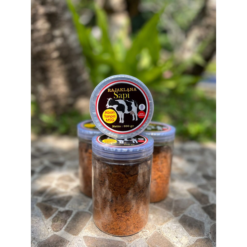 

Abon premium Rajaklana - Abon siap santap 200gr