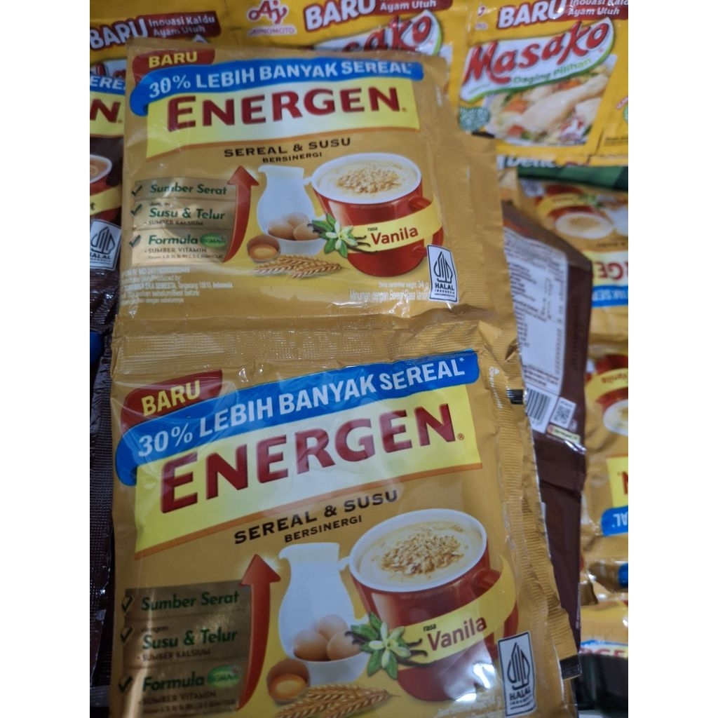 

ENERGEN SEREAL OAT SUSU 35GR 1 RENTENG ISI 10PCS