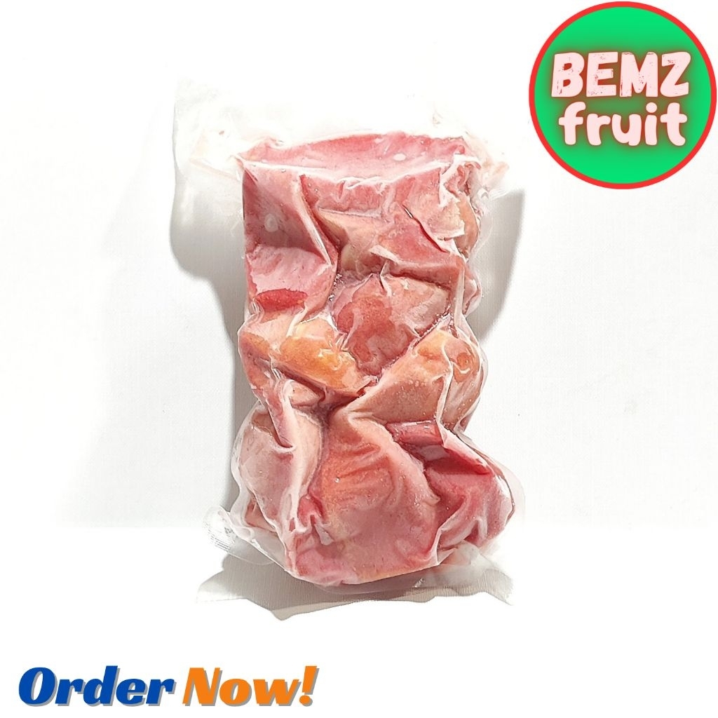 

Buah Jambu Biji Merah Frozen Buah Beku Jambu Biji Merah Non Biji 500 Gram