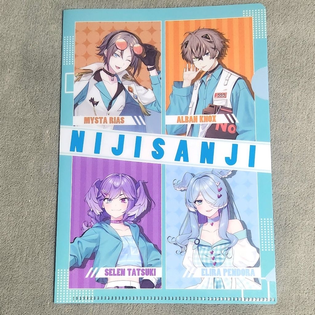 

Nijisanji EN x FamilyMart - Official Clear Files (Folders) Collaboration Features