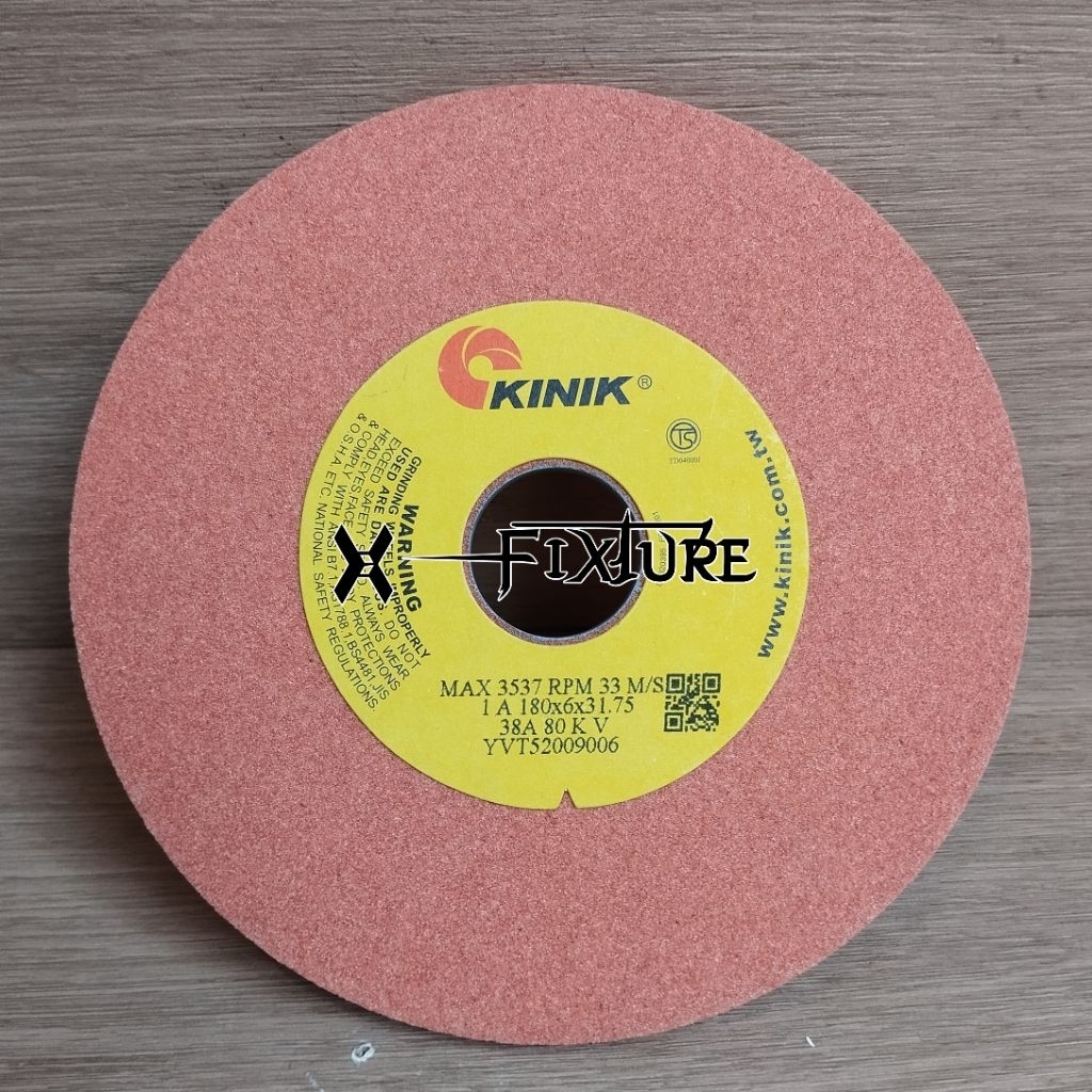 Batu Gerinda Kinik 7 Inch 180x6x31.75 Batu Gerinda Duduk Grit 60 80 100