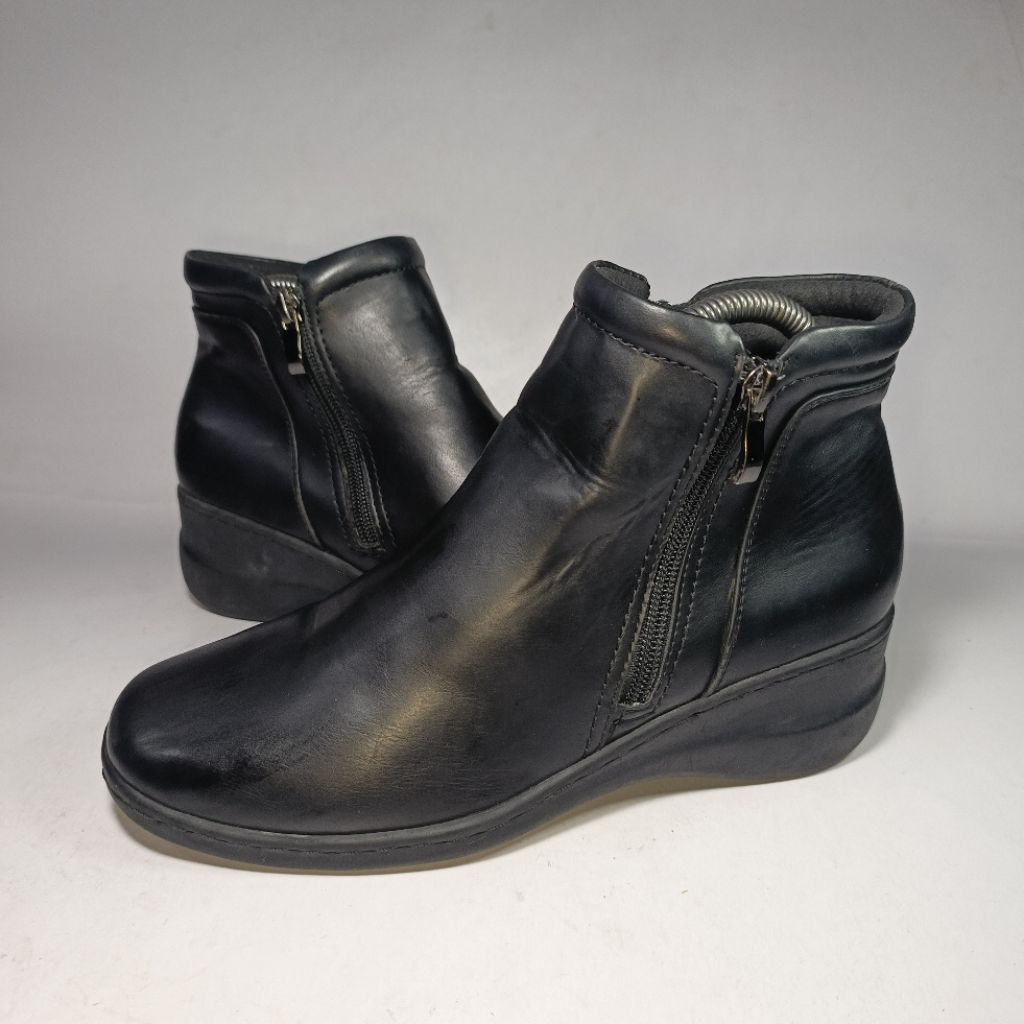 Everbest original leather boot 38 size woman shoes