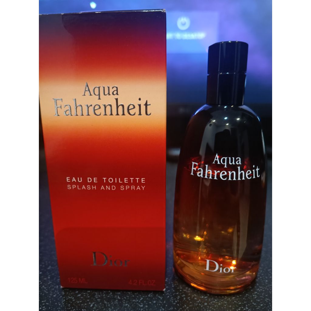 preloved parfum d*or aqua fahrenheit