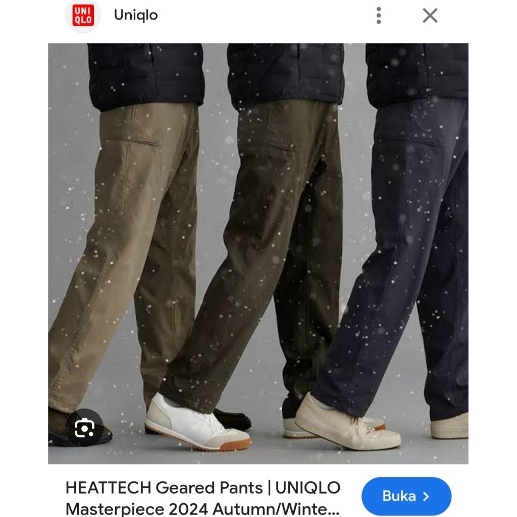 aneka celana uniqlo heattech warmer