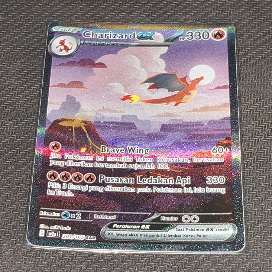 CHARIZARD EX SAR POKEMON 151 POKEMON TCG INDONESIA